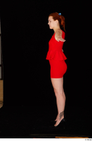  Charlie Red black high heels business dressed red dress standing t-pose whole body 0003.jpg
